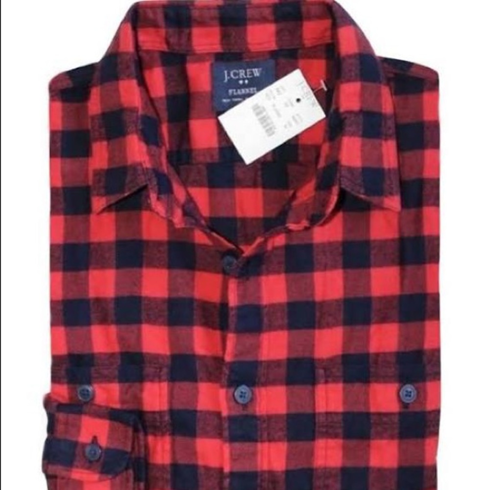 J Crew Flannel - Men’s (Women Owned)